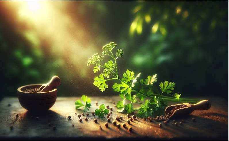 Coriander Herb Symbolism and Spiritual Meaning